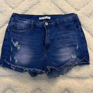Kancan denim shorts